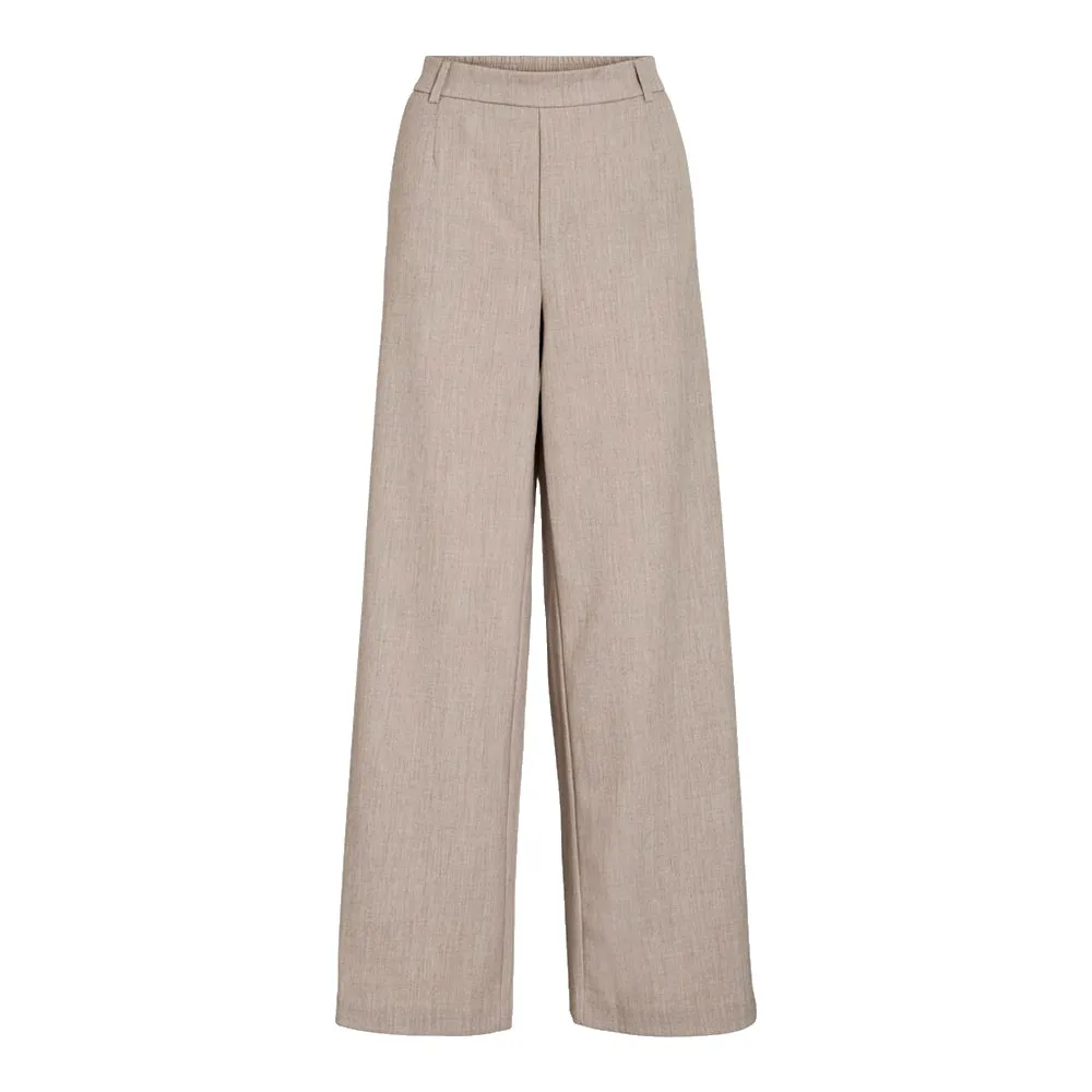 

Брюки с высокой талией Vila Varone Wide Leg, бежевый