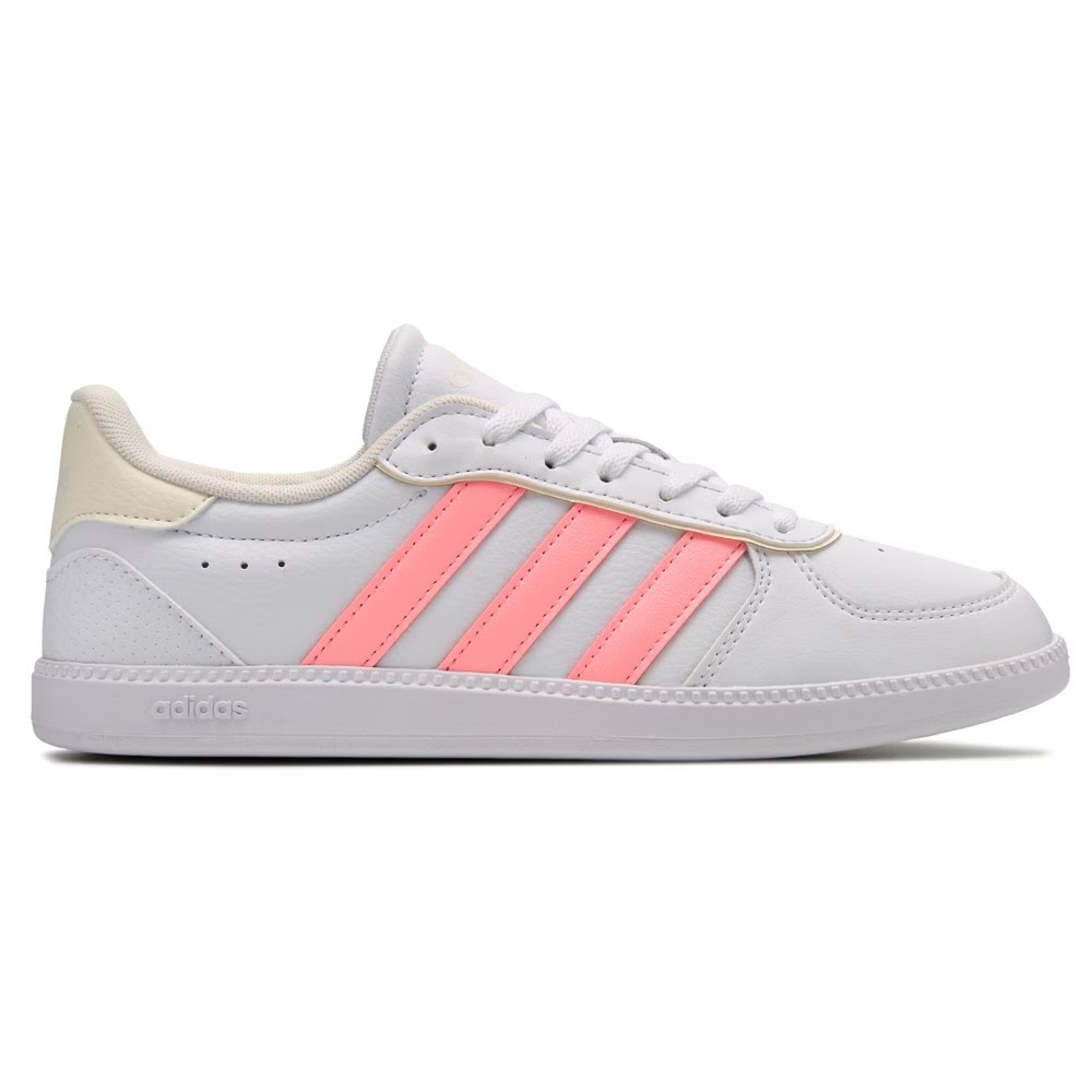 Гладкие кроссовки Breaknet Adidas, белый — фото 3