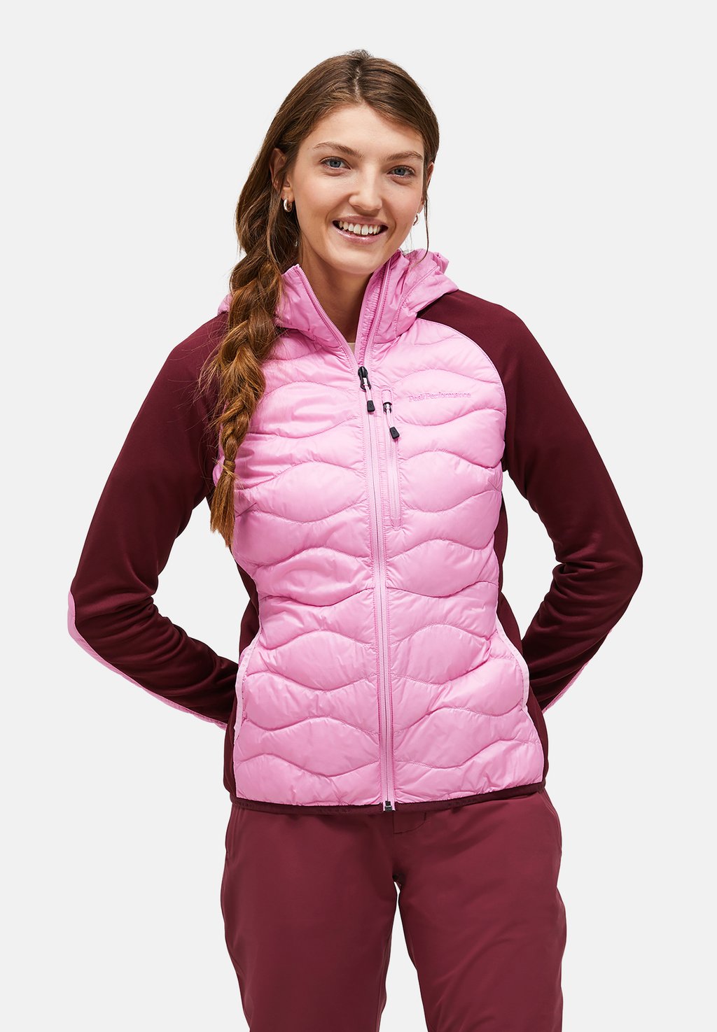 

Зимняя куртка HELIUM HYBRID HOOD Peak Performance, светло-розовый