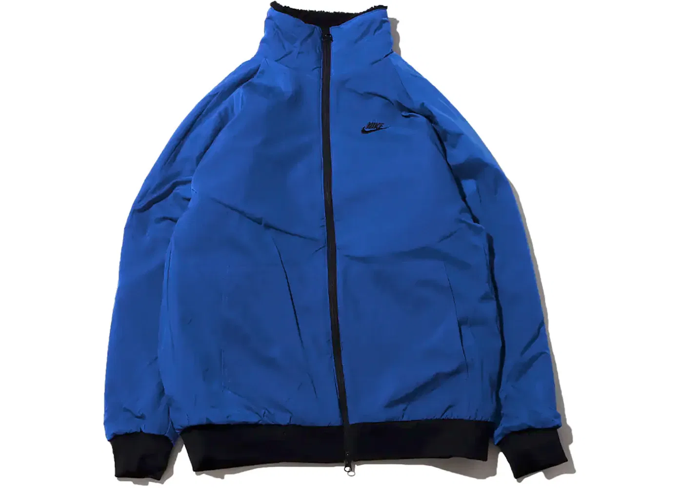 Мужская куртка с принтом Big Swoosh Jacket (Asia Sizing) Nike, Black Game Royale — фото 3
