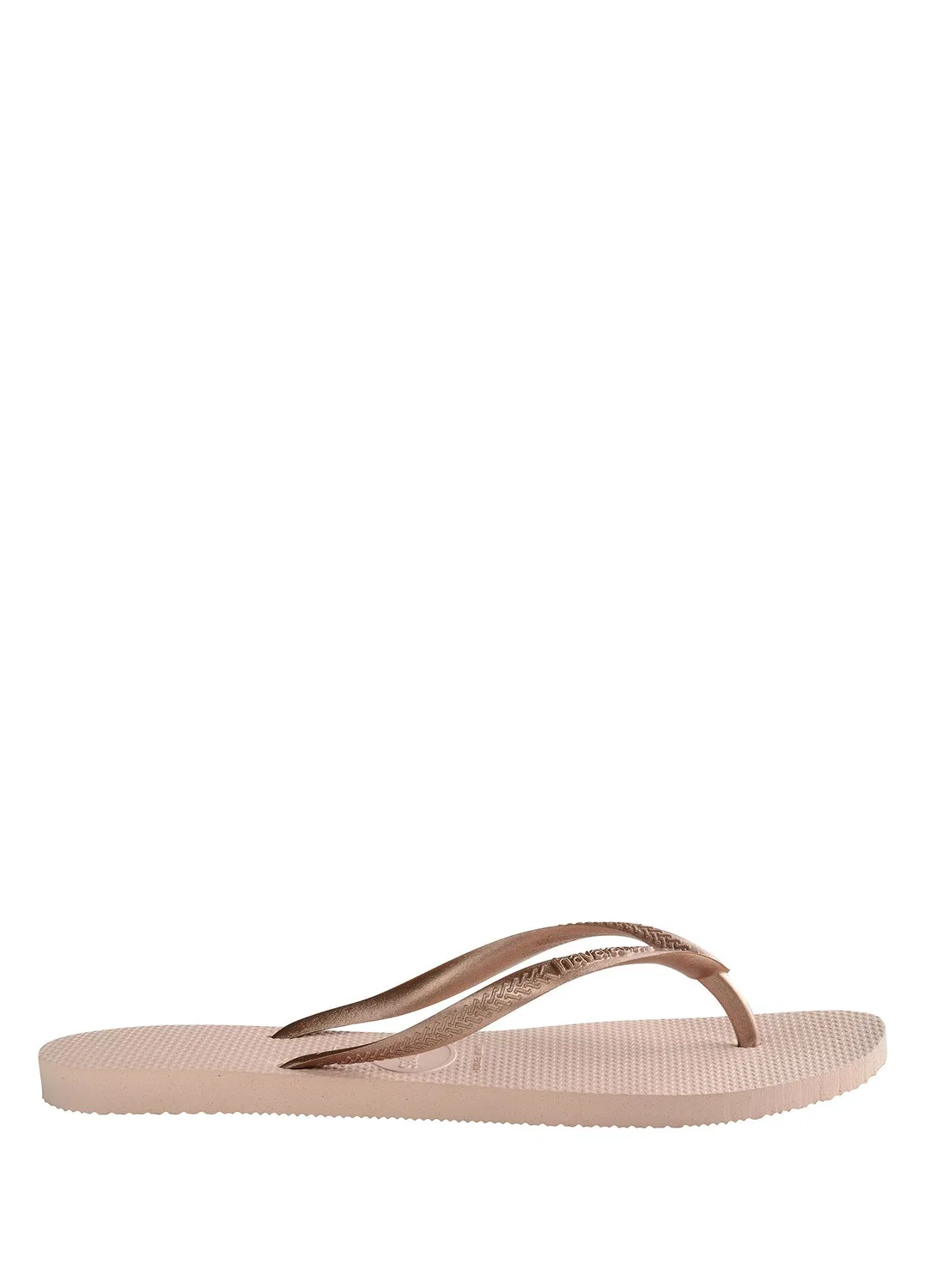 Пляжные тапочки Havaianas Slim, light pink — фото 2