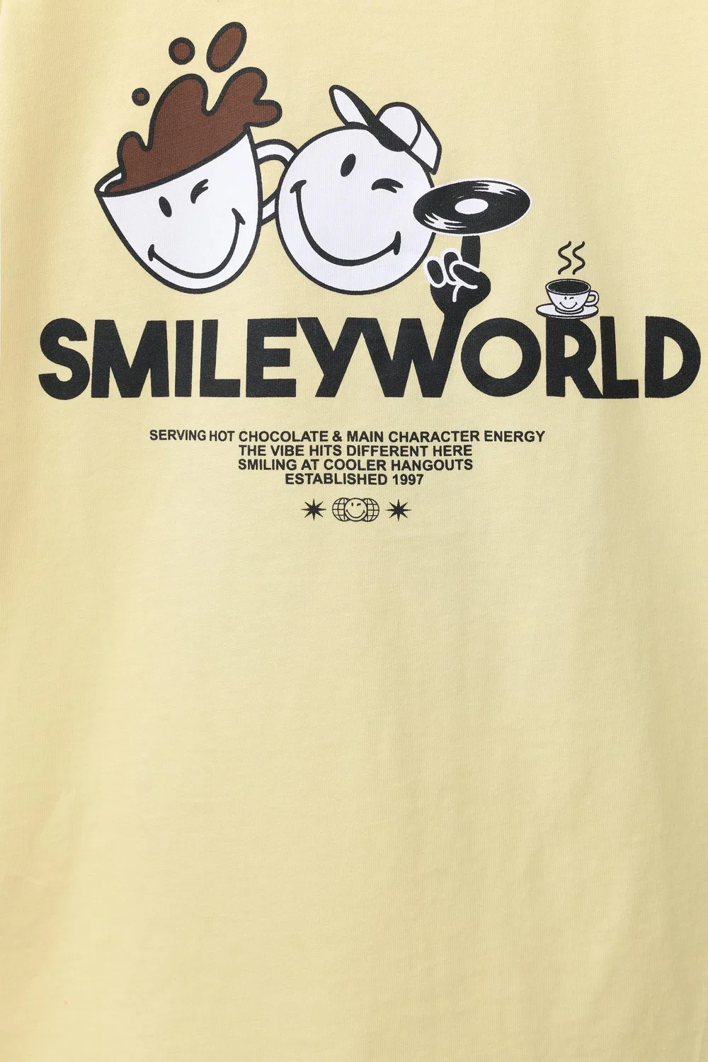 Футболка SMILEYWORLD  ZARA, Yellow — фото 4