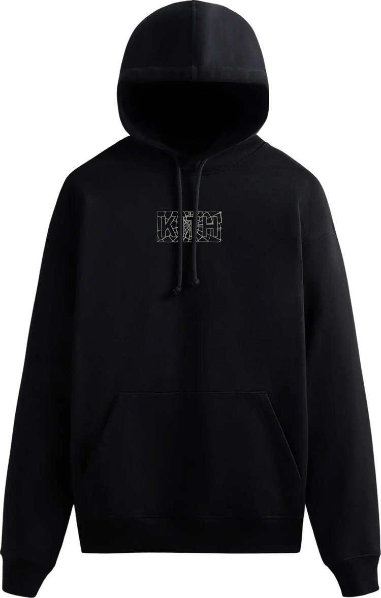 

Худи Kith For Spider-Man Web Logo Hoodie 'Black', черный