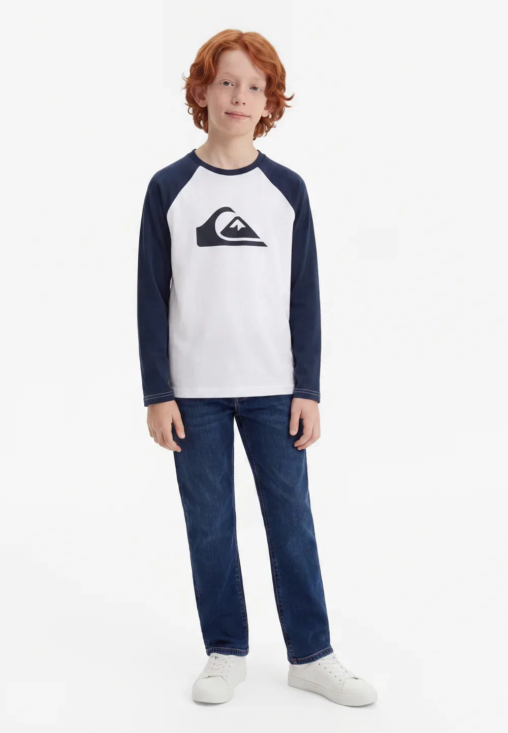 Футболка с длинными рукавами реглан Quiksilver, Dark Navy