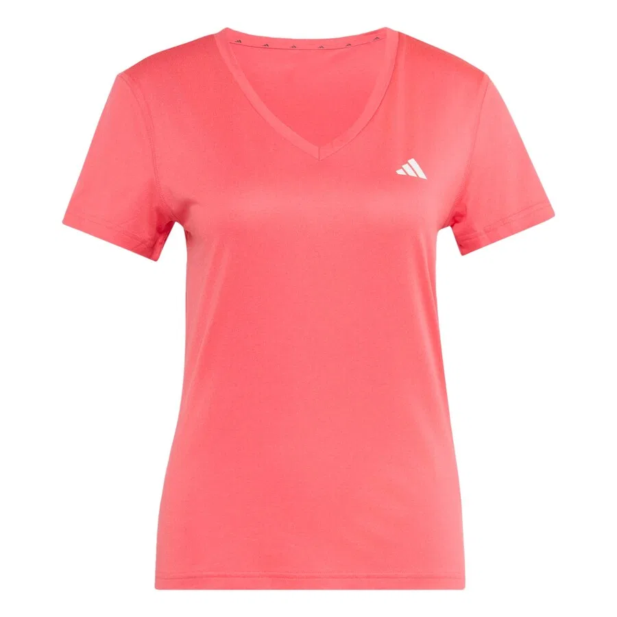 Спортивная футболка ADIDAS PERFORMANCE Performance Shirt 'Essentials' малинового цвета