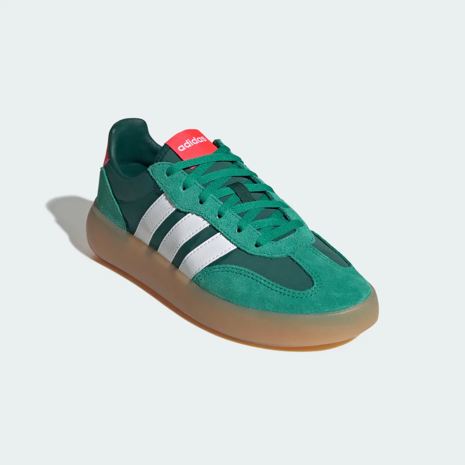 Детские кроссовки с Т-образным носком Barreda Decode Adidas Sportswear, темно-зеленый/белый/красный — фото 4