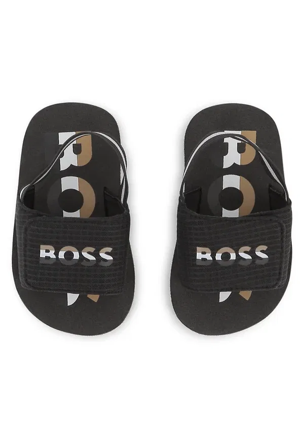 Детские мюли Boss Kidswear, черный — фото 4