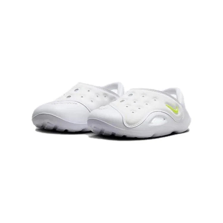Кроссовки для малышей Nike Aquaswoosh, White/White Gold/Neon Yellow — фото 4
