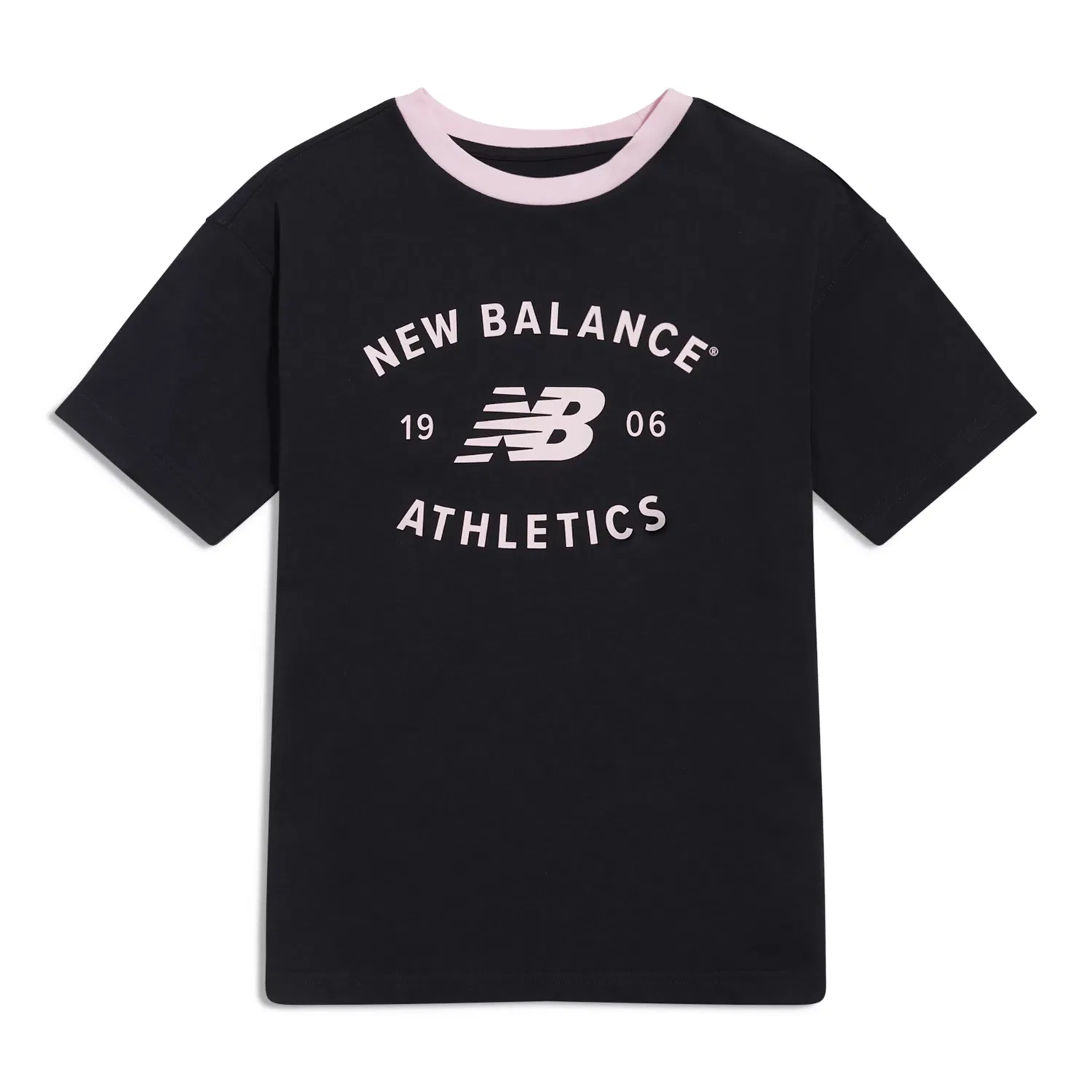Детская футболка оверсайз с принтом Athletics Varsity Graphic New Balance, Black
