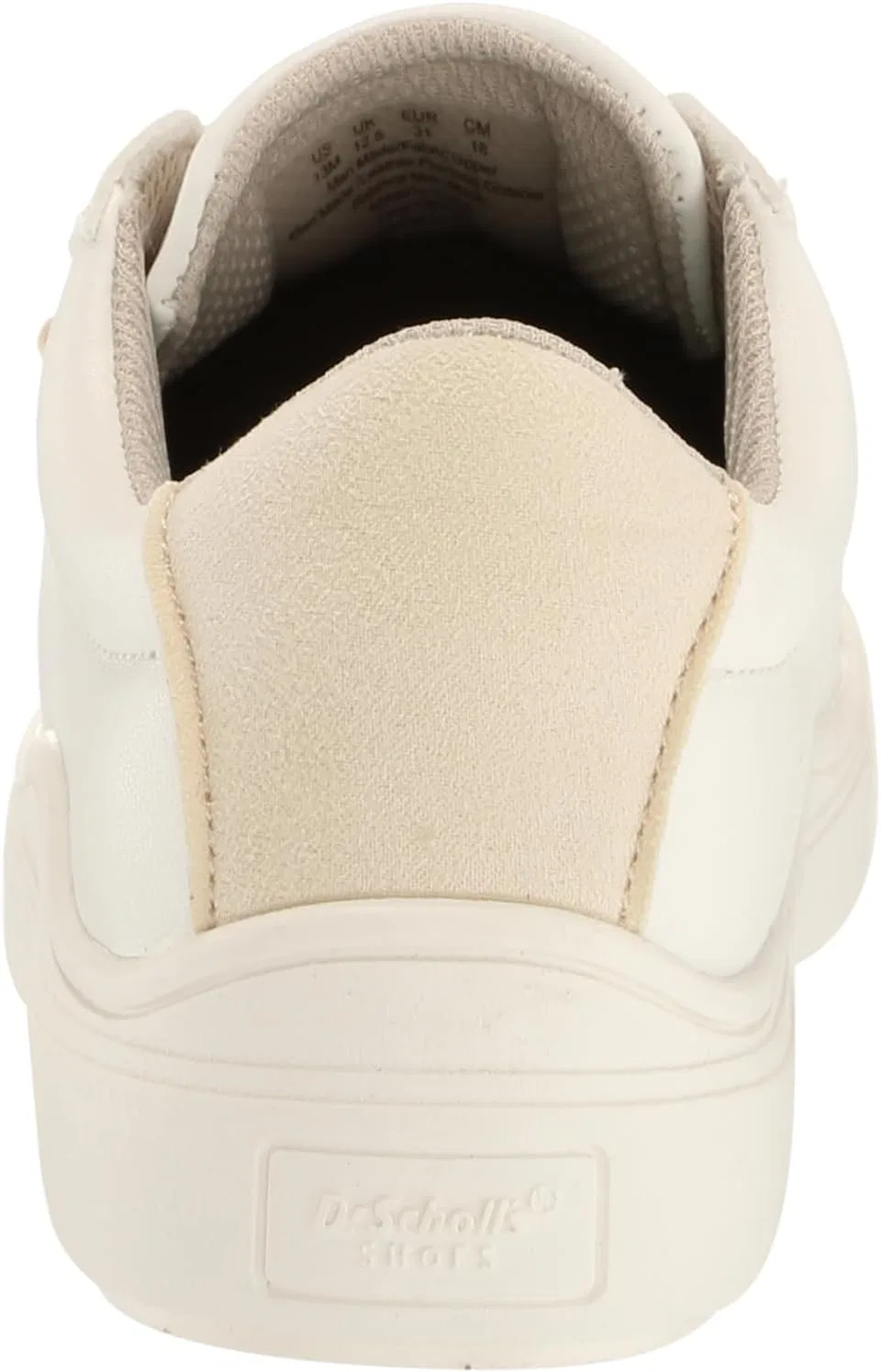 Детские кроссовки для девочек Time Off Dr.Scholl's Shoes, White/Taupe — фото 3