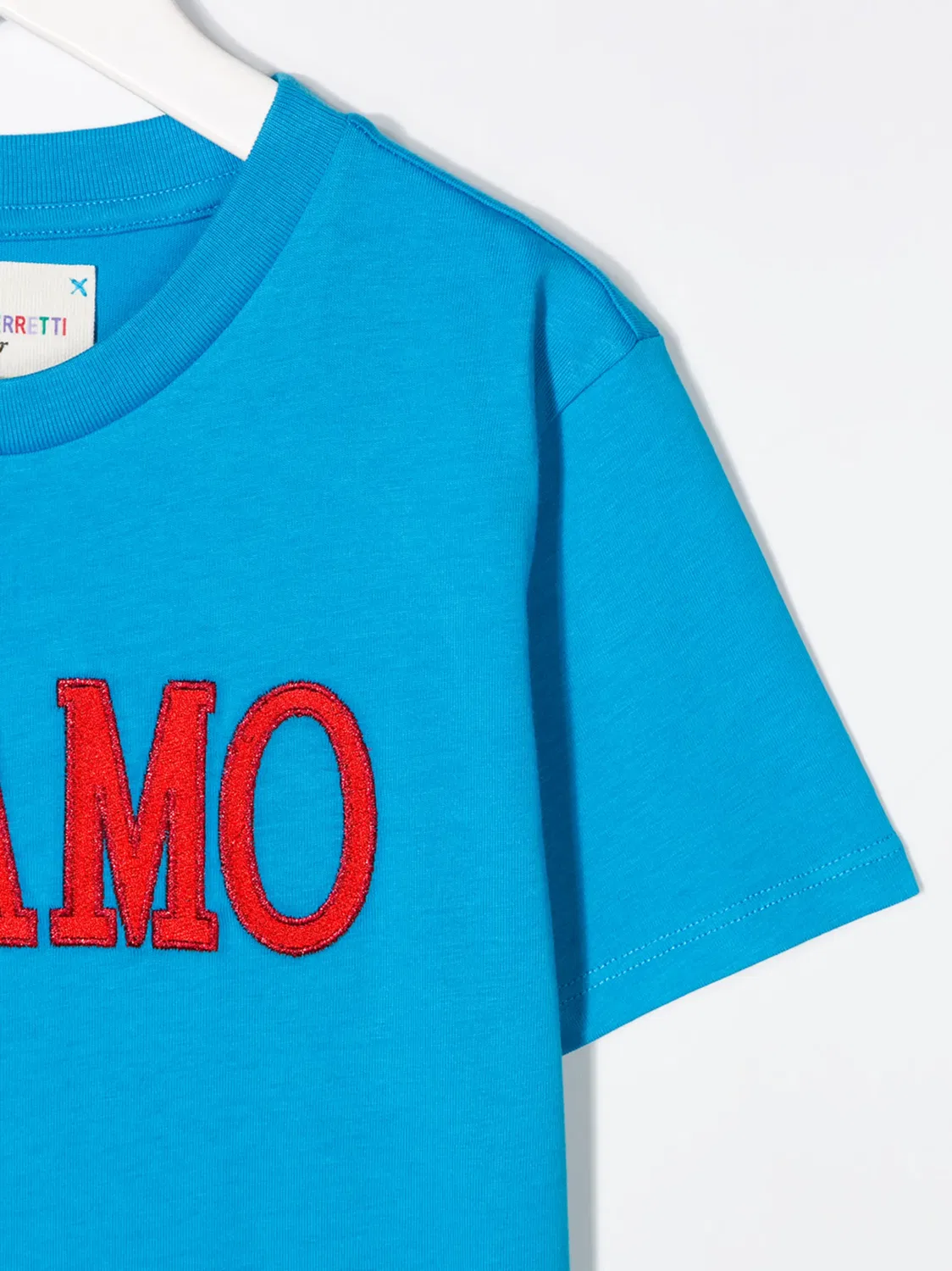 Футболка 'Ti Amo' Alberta Ferretti, синий — фото 3