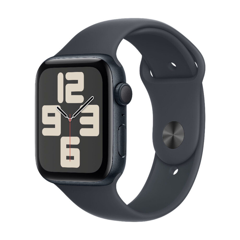 

Умные часы Apple Watch SE 2024 (GPS), 44 мм, Midnight Aluminum Case/Midnight Sport Band - M/L, Темно-синий, Умные часы Apple Watch SE 2024 (GPS), 44 мм, Midnight Aluminum Case/Midnight Sport Band - M/L