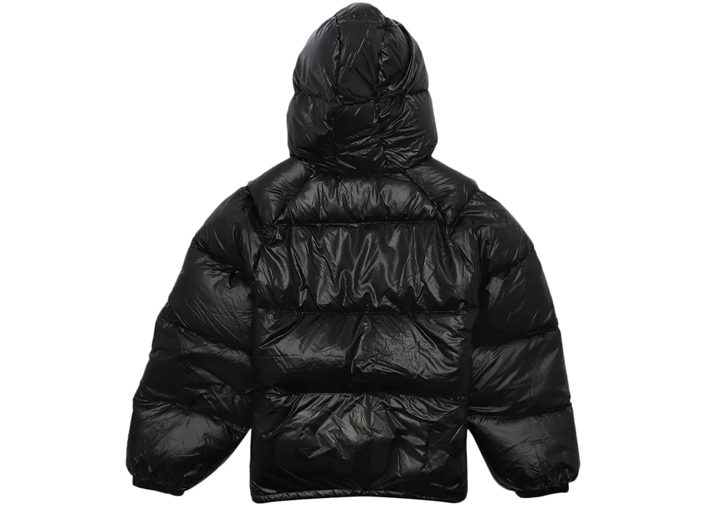 Мужская пуховая куртка с капюшоном водонепроницаемая Supreme Down Jacket, Black — фото 2