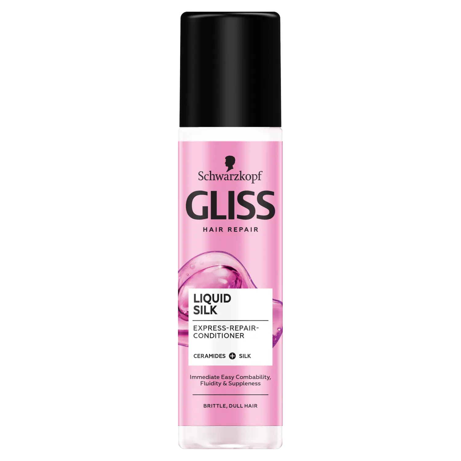 

Gliss Liquid Silk экспресс-кондиционер для тусклых и ломких волос, 200 мл