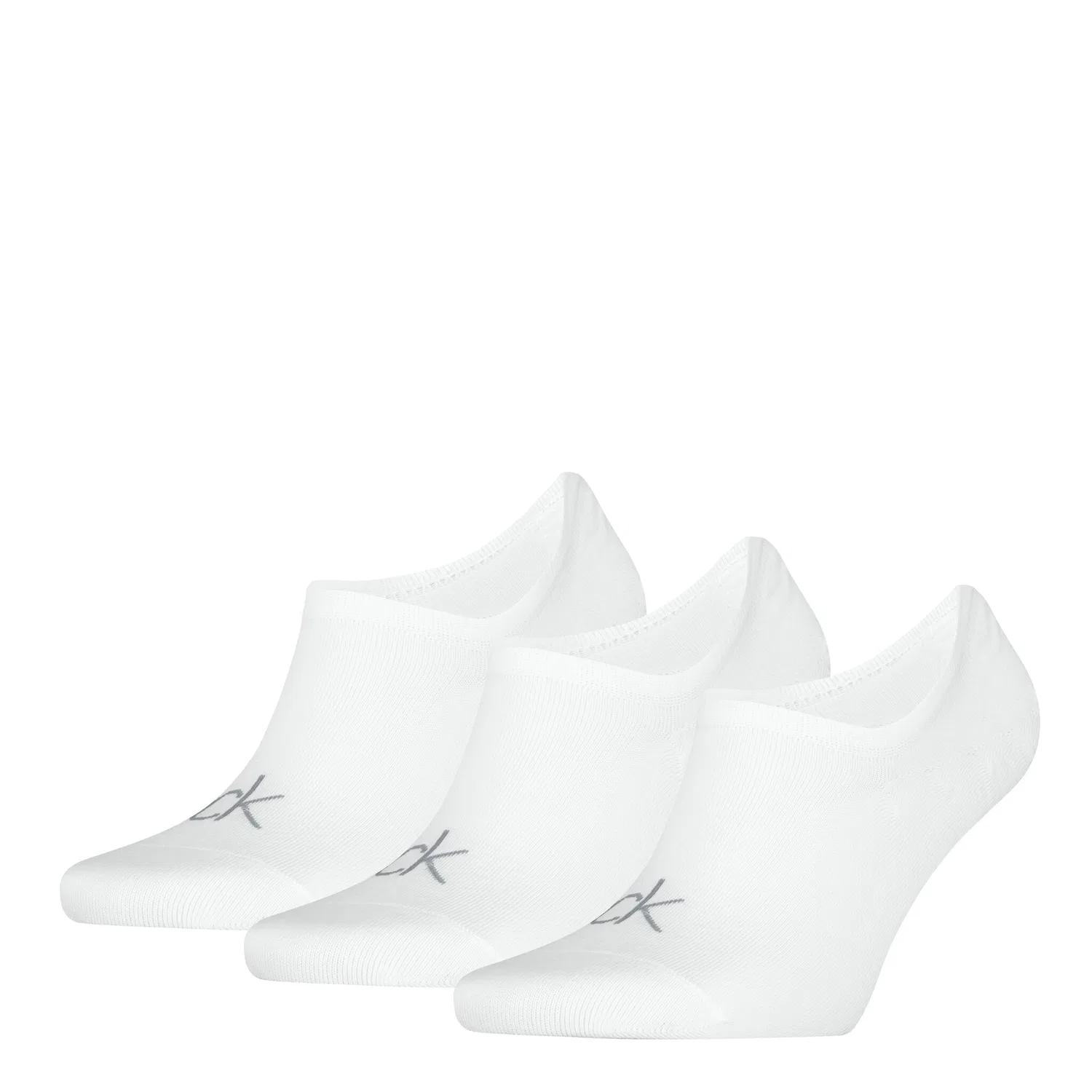 Мужские носки-следы высокие Calvin Klein, White