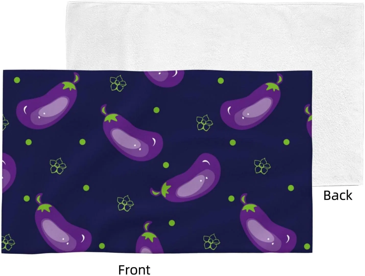 Мочалка из микрофибры Pevtufa, 70x40 см, Auberginefarben — фото 3