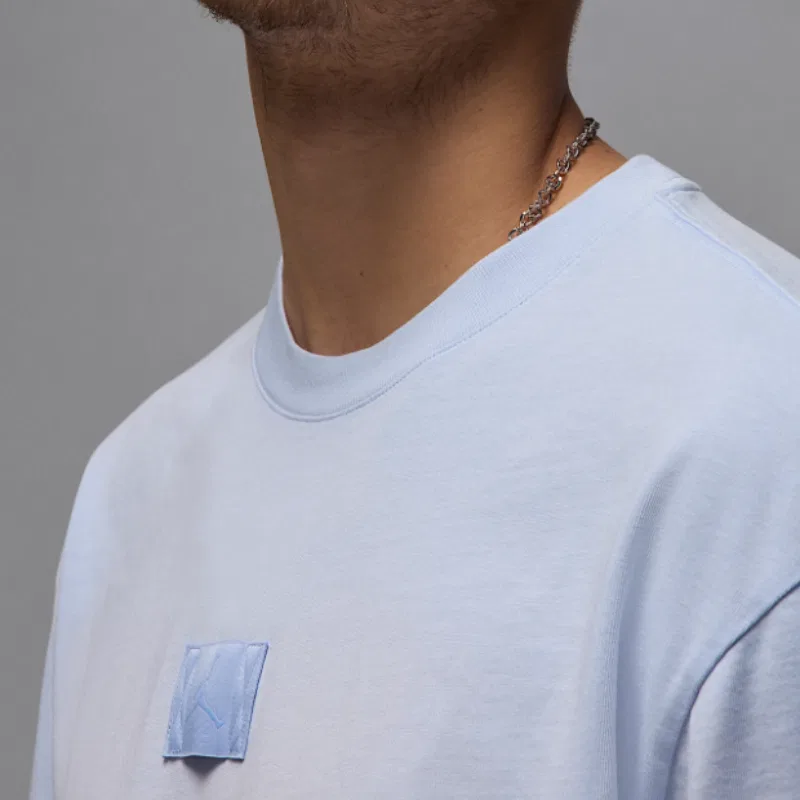 Мужская футболка с принтом Jordan Flight Essentials 85 Washed T Shirt Jordan, Hydrogen Blue — фото 3