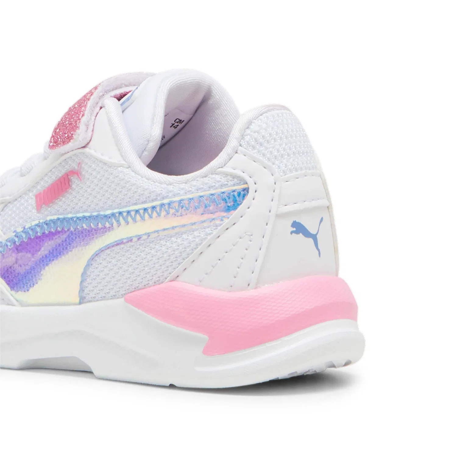 Детские кроссовки для девочек с принтом X-Ray Speed Lite Dee White PUMA, White — фото 2