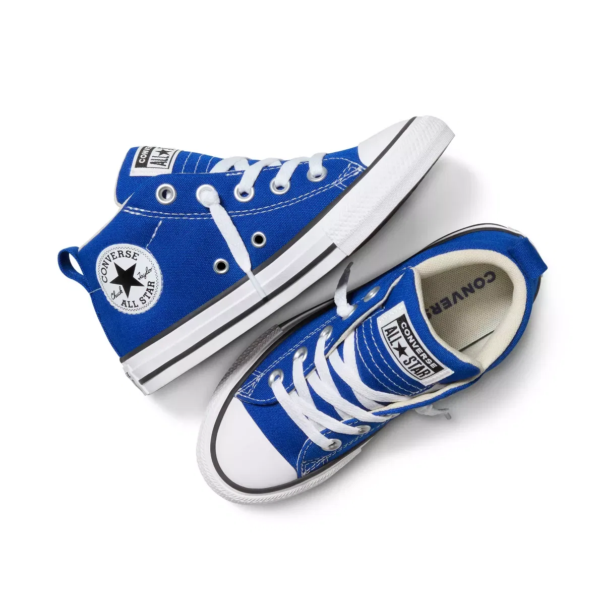 Детские кроссовки для девочек на средней подошве Converse KIDS FOOTWEAR, Bright Blue — фото 2