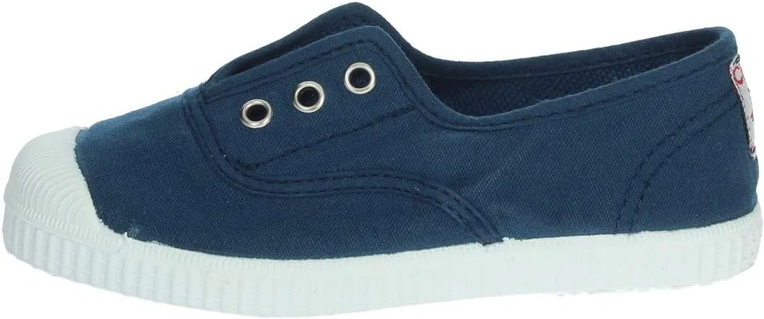 Детские кеды на шнуровке Cienta Kids Canvas Slip On Sneakers For Girls and Boys, Navy