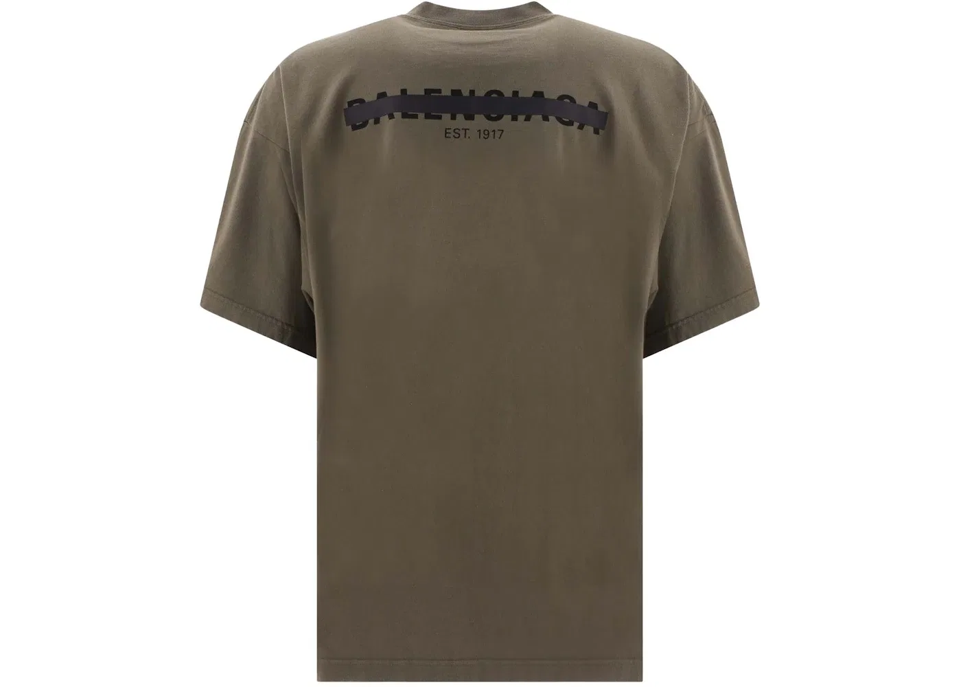 Мужская футболка с принтом T-Shirt Balenciaga, Green — фото 2