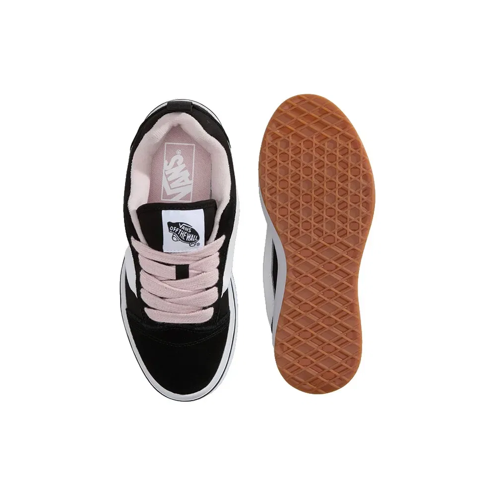 Детские кроссовки на платформе Knu Skool Stacklite Vans, Black — фото 4