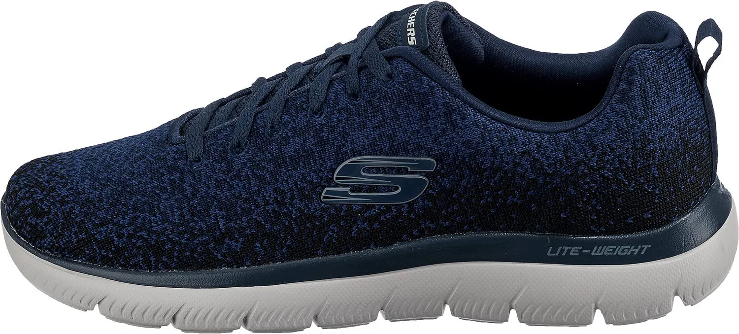 Детские кроссовки для мальчиков с мягкой стелькой Warrick Skechers, Nvy Navy — фото 2