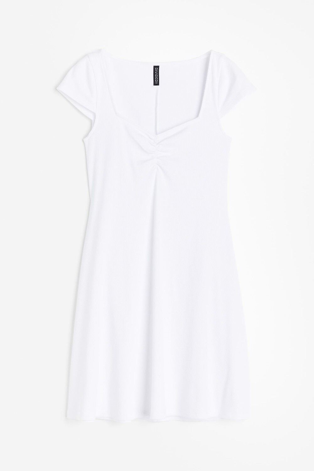 

Платье H&M Cap-sleeved Jersey, белый