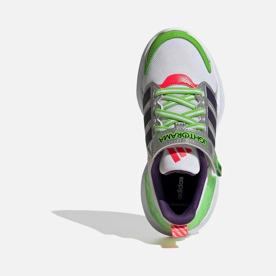 Детские спортивные кроссовки с принтом Pixar Toy Story Lightorama adidas, Белый — фото 3