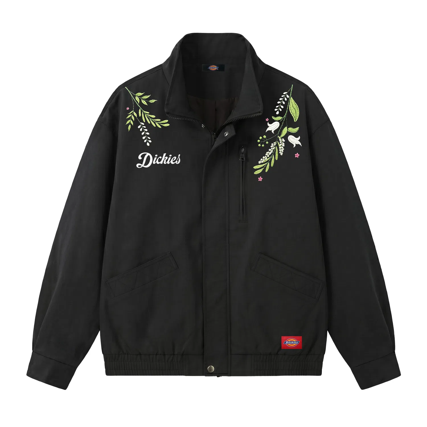 Детская куртка на молнии с воротником-стойкой Dickies, Beige Gray — фото 3