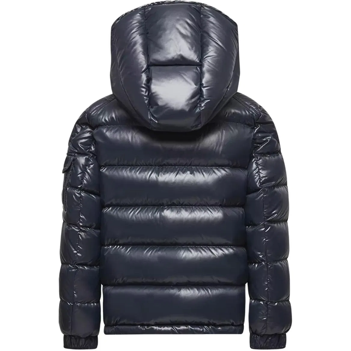 Детский пуховик Navy Blue Moncler — фото 3
