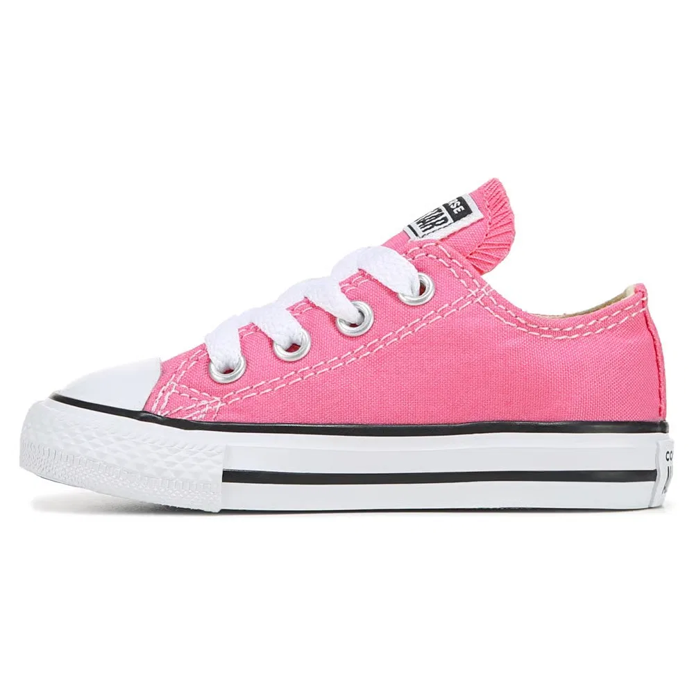 Детские низкие кеды Chuck Taylor All Star для малышей Converse, Pink/White — фото 3