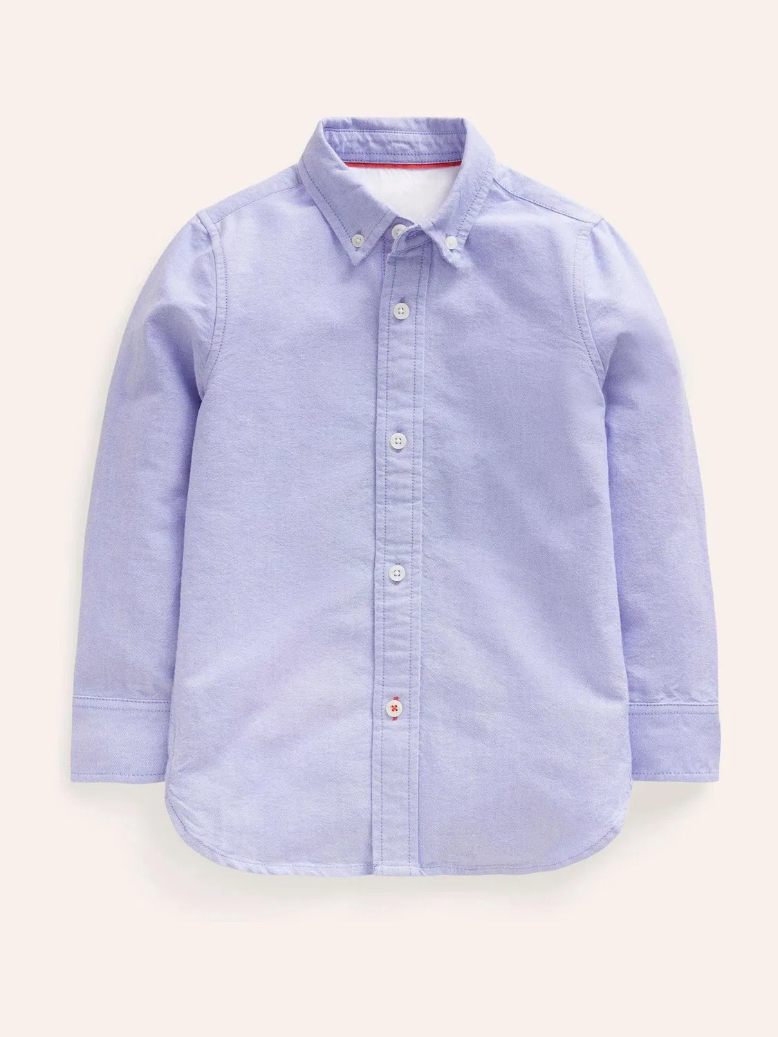 Рубашка Оксфорд, модель Blue Oxford Shirt Boden, синий