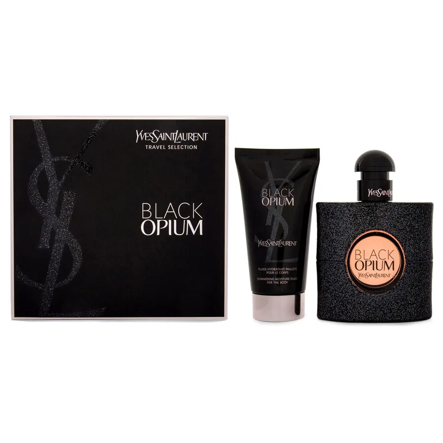 Парфюмерный набор Yves Saint Laurent Black Opium Pour Femme, 50ml + 50ml
