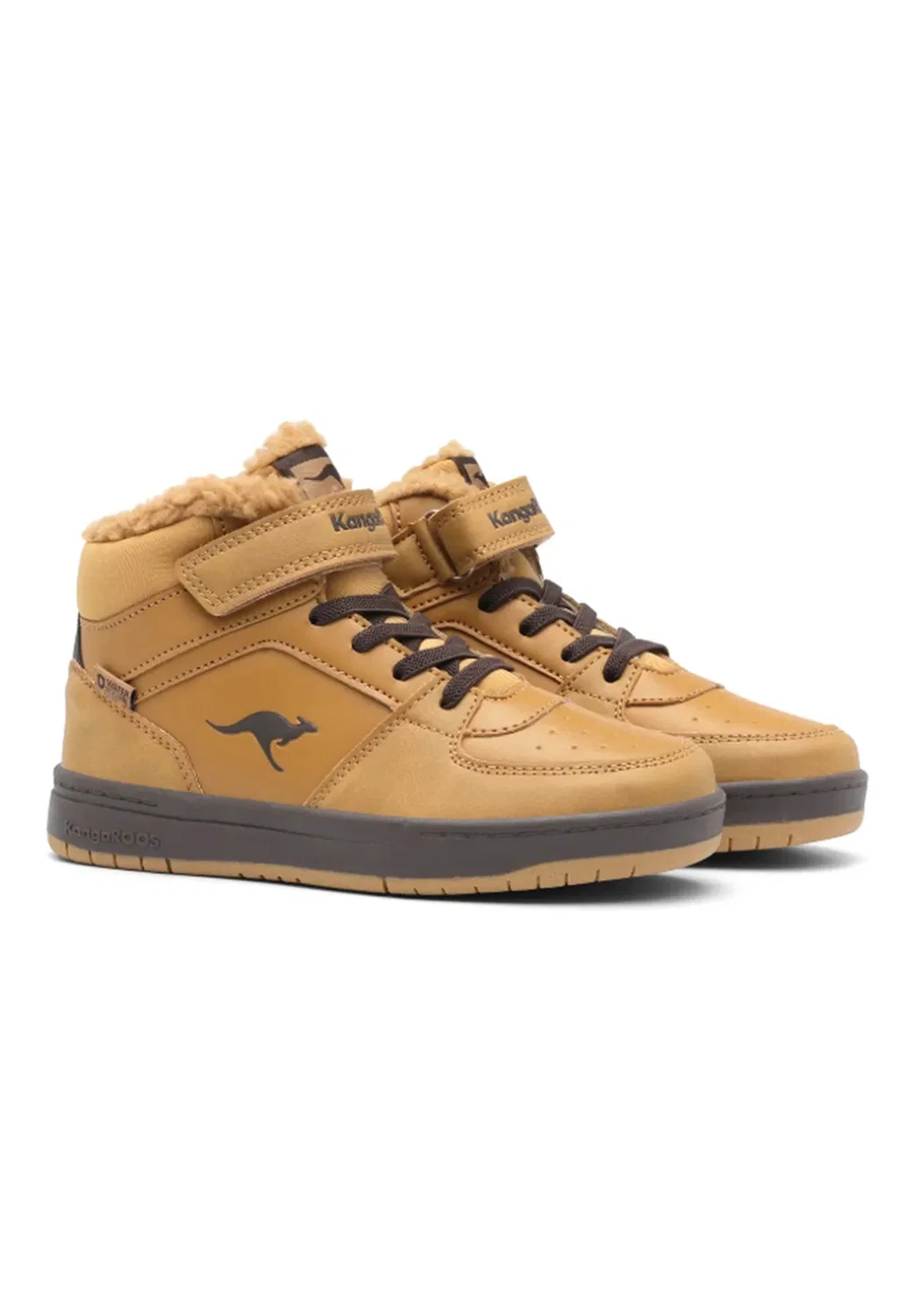 Кроссовки Kinder k-cp bound mid ev high-top sneaker curry mustard unisex - скейтбордистская обувь Kangaroos, Curry Mustard Java — фото 2