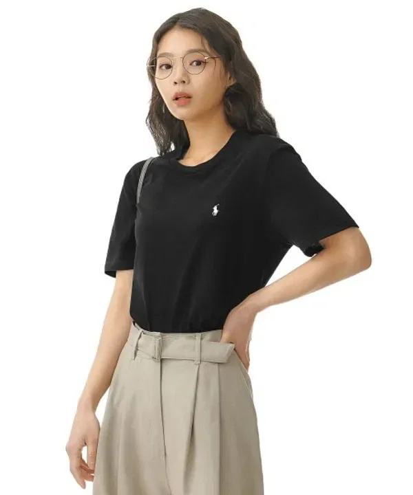 Футболка с длинным рукавом жидкий хлопок, Polo Ralph Lauren, черный — фото 4