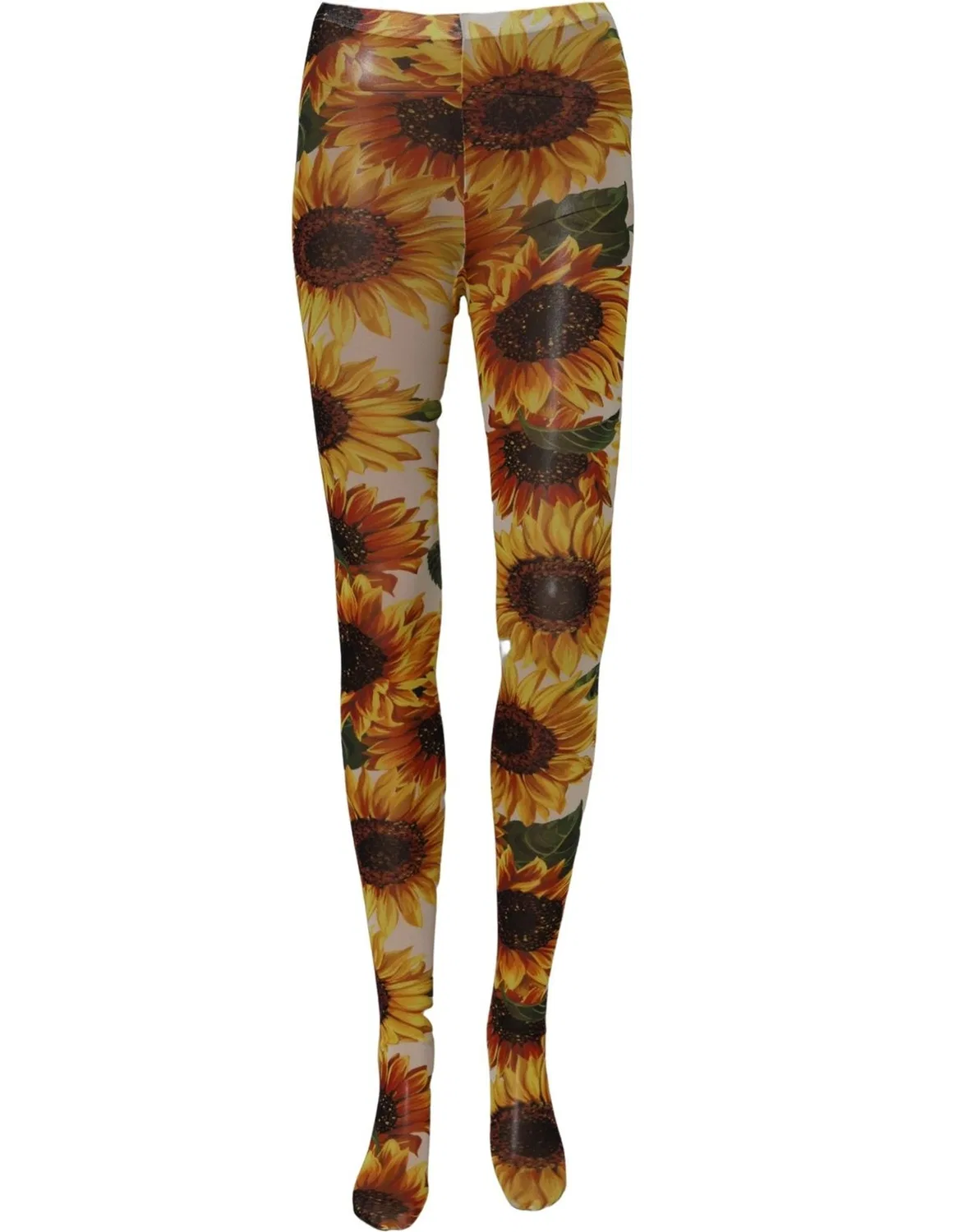 Женские носки с вертикальной вязкой Over The Calf Dolce & Gabbana, Multicolor — фото 3
