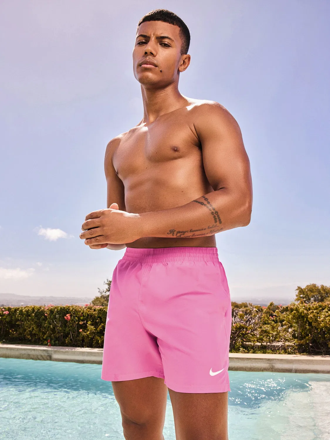 Плавки Nike Essential Volley, бледно-розовый