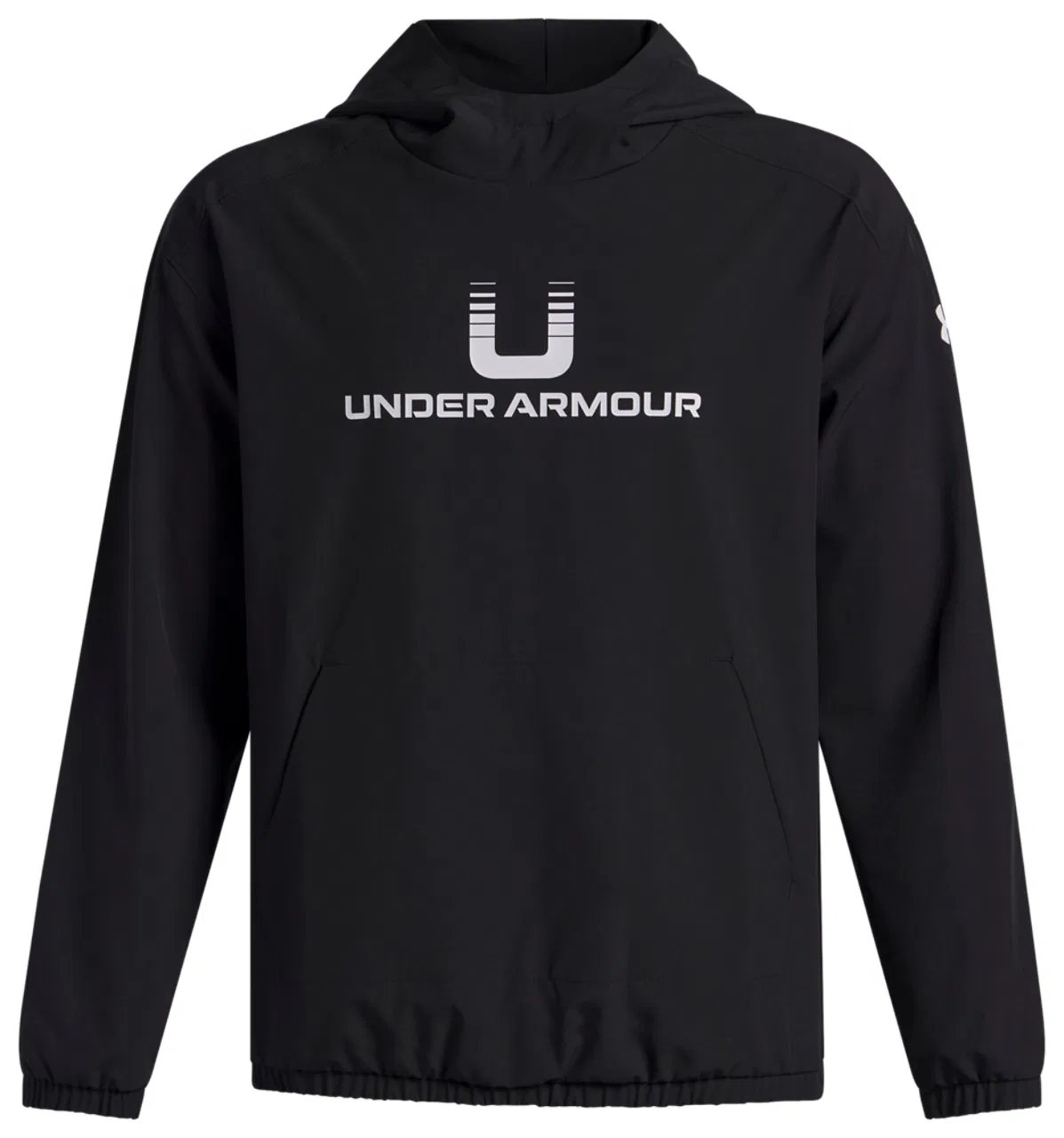 Толстовка для мальчиков Unstoppable Woven Pullover Under Armour, черный/белый