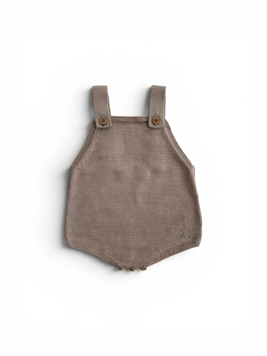 Комбинезон KURTI & FRIEDA Regular Overalls 'Knit' цвета экрю