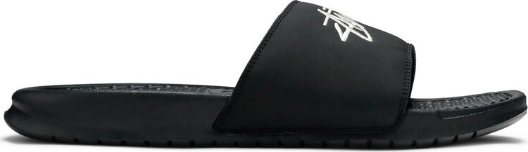 

Сандалии Nike Stussy x Benassi 'Black Sail', черный