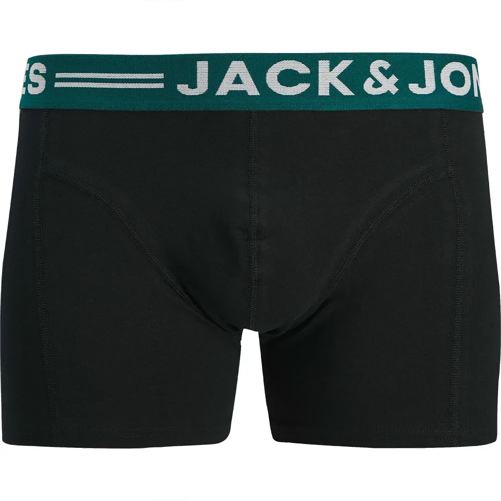 Комплект боксеров Sense 3 шт Jack & Jones, черный — фото 3