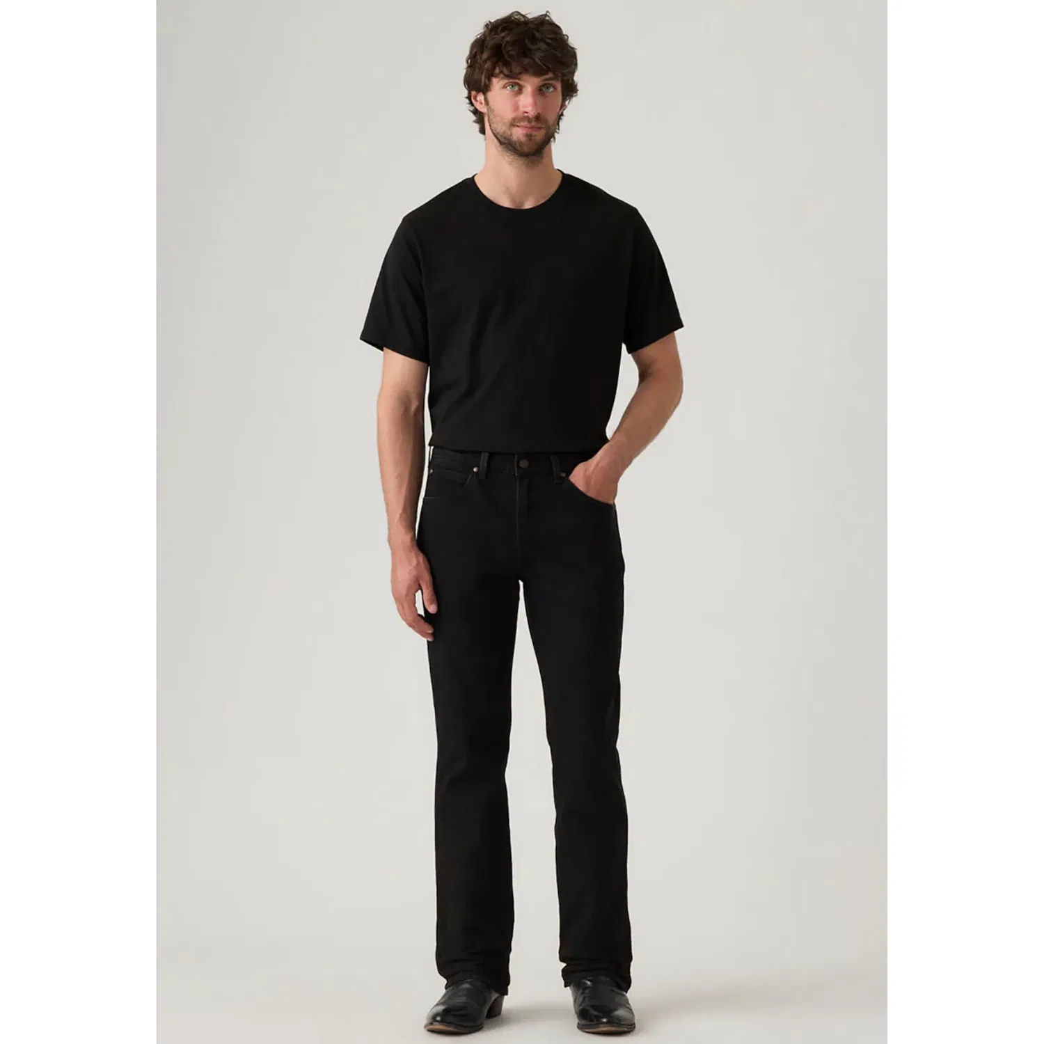 Мужские джинсы клеш 537 Western Bootcut Levi's, Run The Road Rinse — фото 3