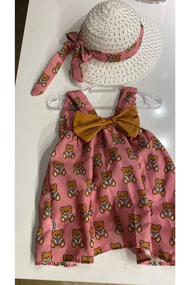 Детское платье для девочек без рукавов Papatya Baby Kids, Pink