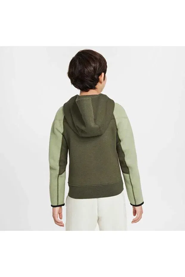 Детское худи для мальчиков с длинным рукавом Nike, Khaki — фото 2