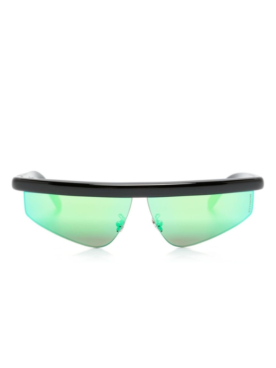

Moncler Eyewear солнцезащитные очки Orizion в геометричной оправе, черный