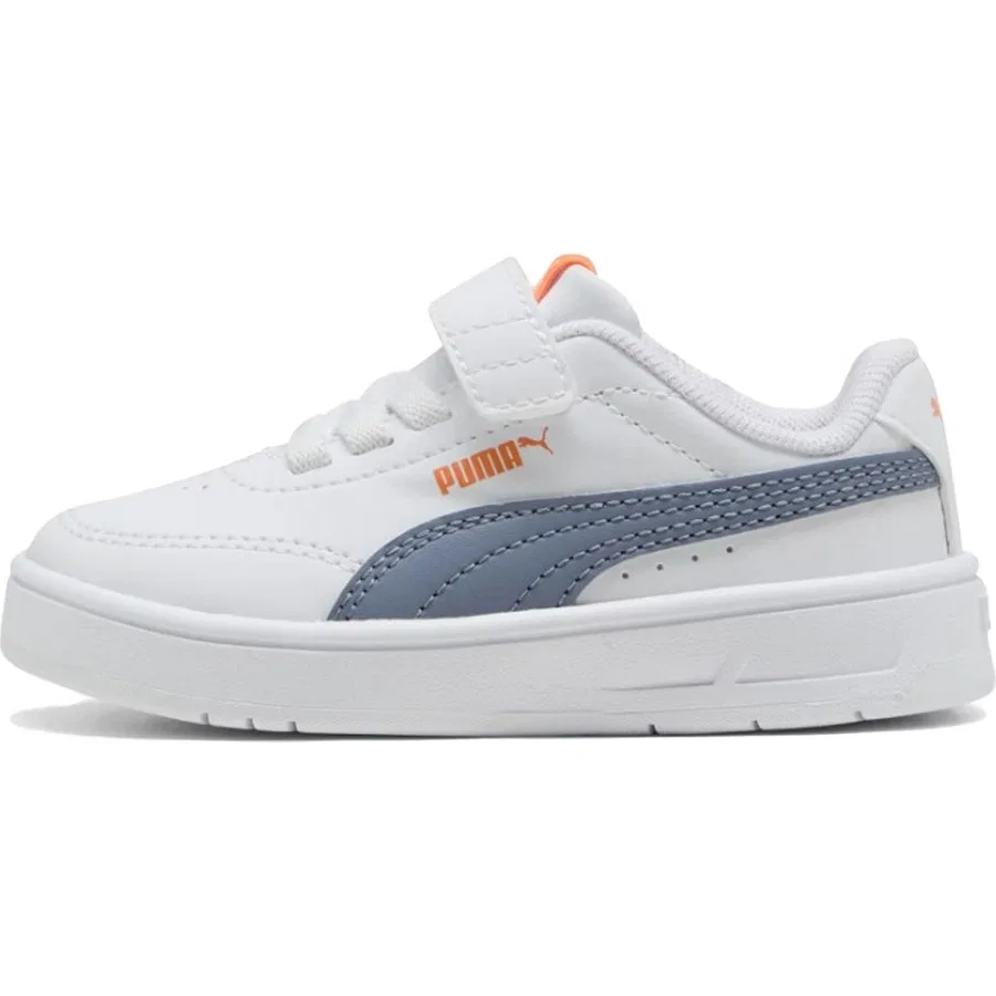 Детские кроссовки с принтом Court Classic Puma, Белый