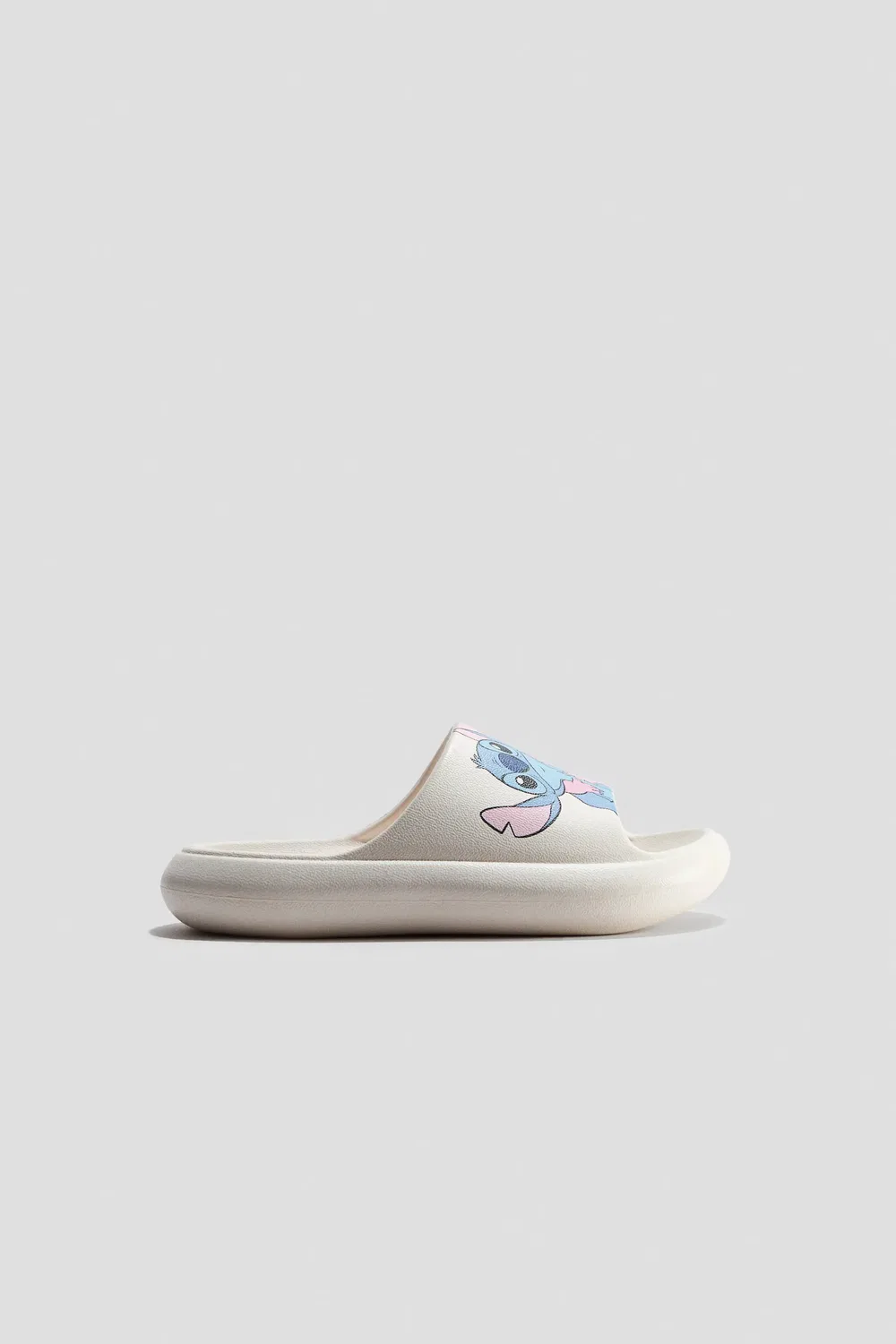 Детские сандалии бассейновые с принтом Moulded Pool Shoes H&M, Cream/Lilo & Stitch — фото 2