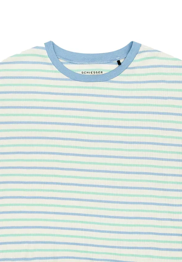 Пижамный комплект из хлопка Set Schiesser, Pearl, жемчужный — фото 2