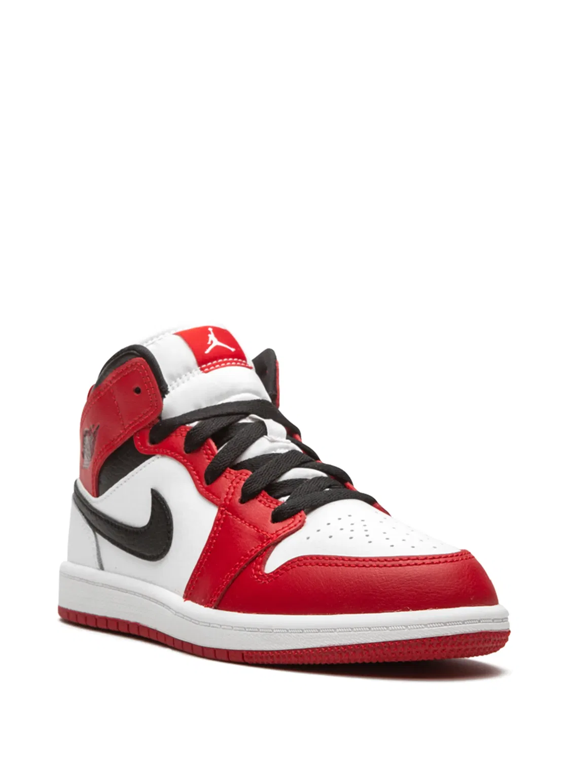 Кроссовки Air Jordan 1 Mid Chicago 2020, белый — фото 4